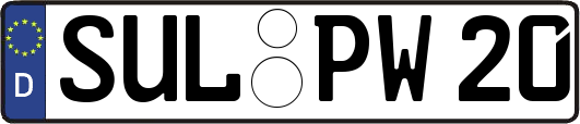 SUL-PW20