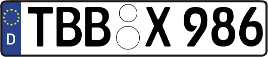 TBB-X986