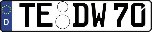 TE-DW70