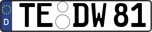 TE-DW81
