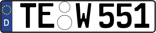 TE-W551