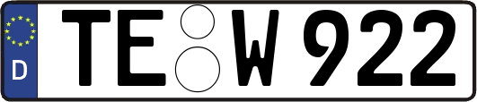 TE-W922