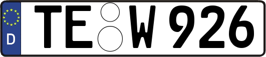 TE-W926