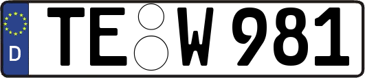 TE-W981