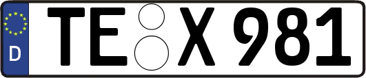TE-X981
