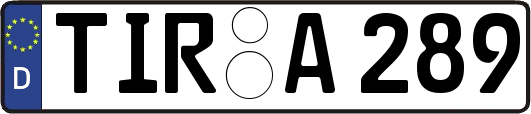 TIR-A289