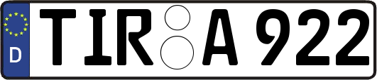 TIR-A922