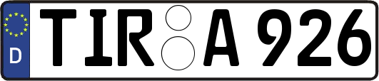 TIR-A926
