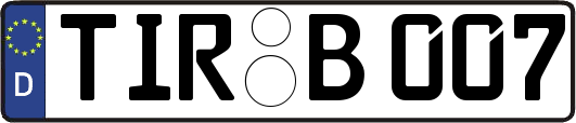 TIR-B007
