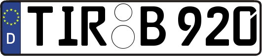 TIR-B920
