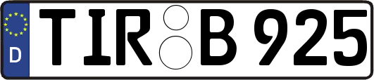 TIR-B925