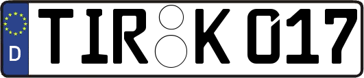 TIR-K017