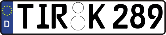 TIR-K289