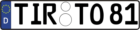 TIR-TO81