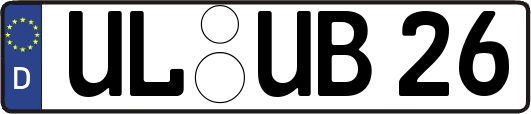 UL-UB26