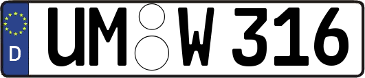 UM-W316