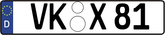 VK-X81