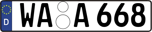 WA-A668