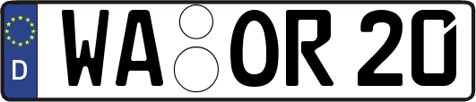 WA-OR20