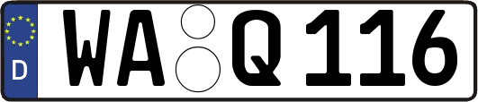 WA-Q116