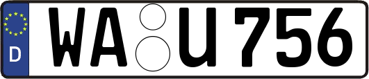 WA-U756
