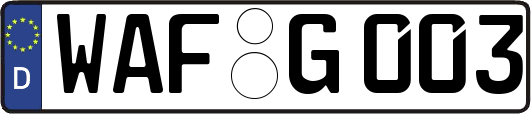 WAF-G003