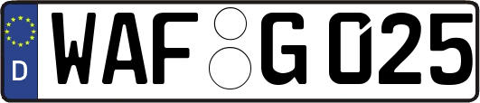WAF-G025