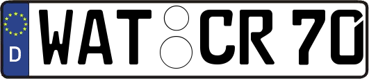 WAT-CR70