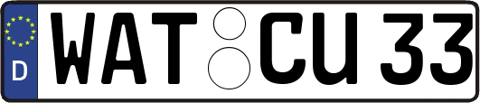 WAT-CU33