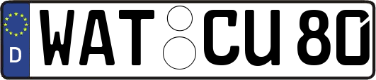WAT-CU80