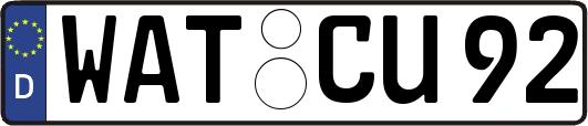 WAT-CU92