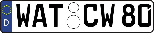 WAT-CW80