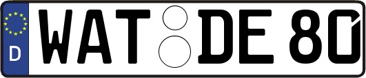 WAT-DE80