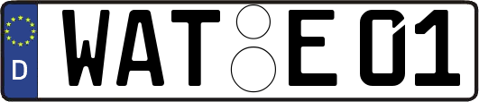 WAT-E01