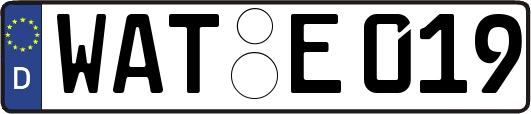 WAT-E019