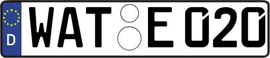 WAT-E020