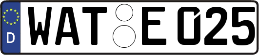 WAT-E025