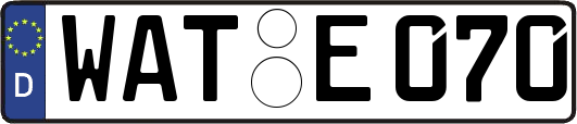 WAT-E070