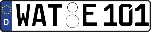 WAT-E101