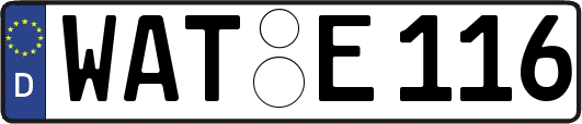 WAT-E116
