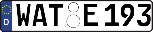 WAT-E193