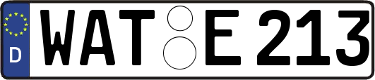 WAT-E213