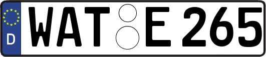 WAT-E265