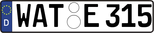 WAT-E315