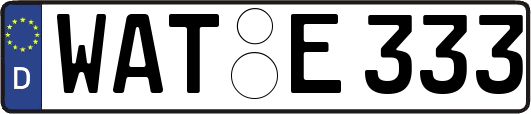 WAT-E333