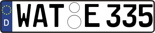 WAT-E335