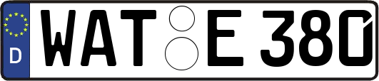 WAT-E380