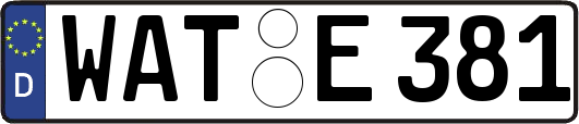 WAT-E381
