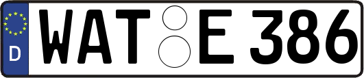 WAT-E386