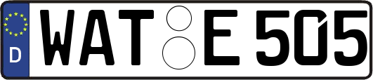 WAT-E505